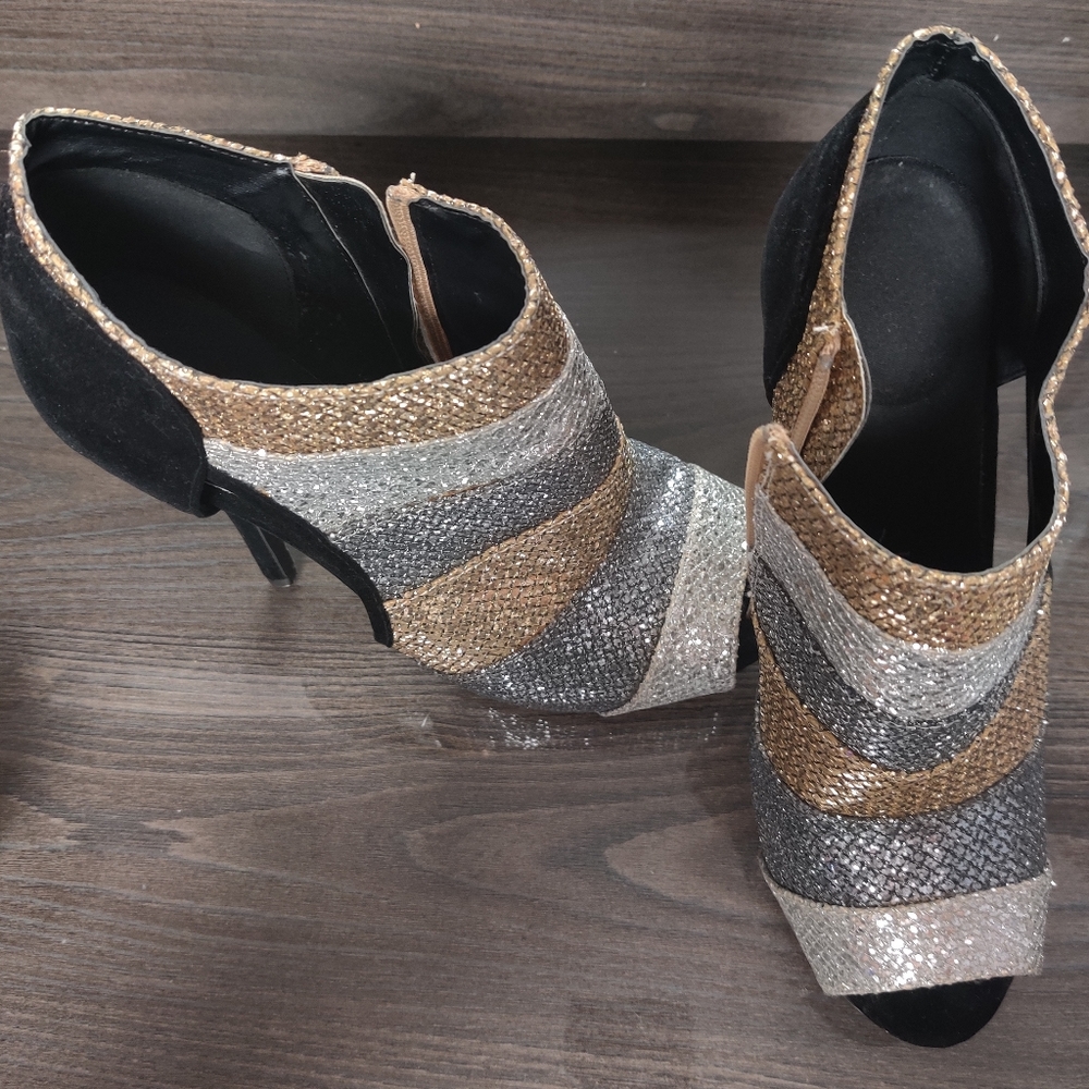 Glitter heels